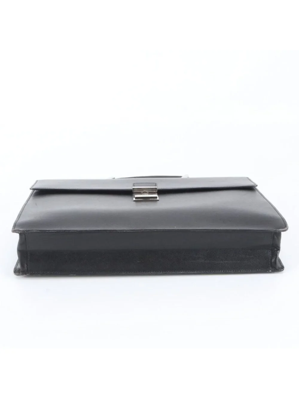 Prada Included Saffiano Leather Business Briefcase Tote